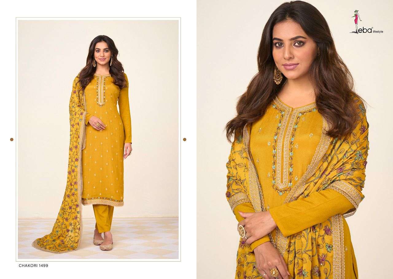 Chakori - 2 By Eba lifestyle Designer Wholesale Online Salwar Suit Set