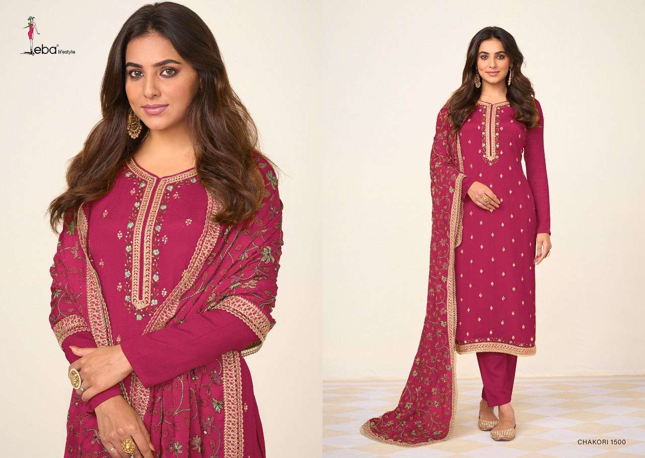 Chakori - 2 By Eba lifestyle Designer Wholesale Online Salwar Suit Set