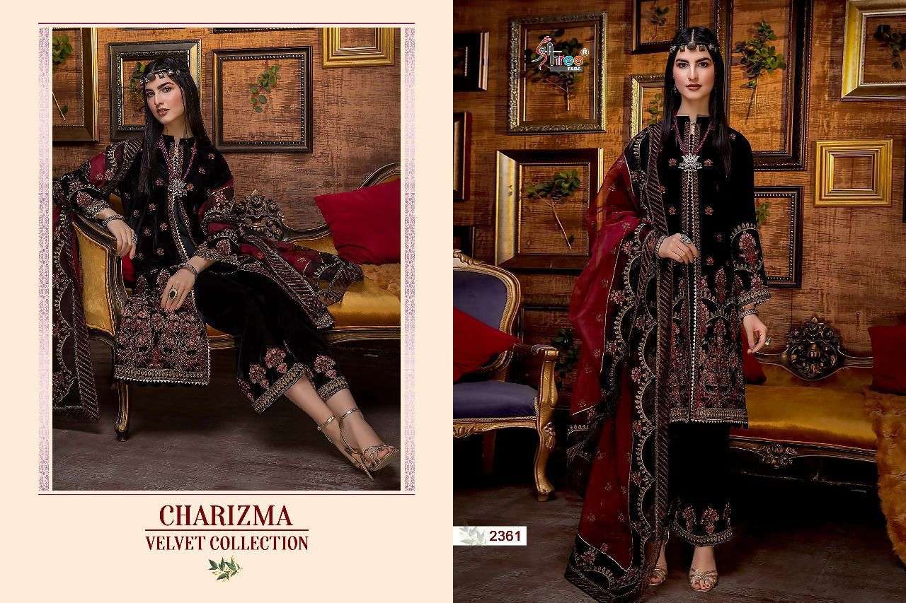 Charishma Velvet Collection By Shree fabs surat®️ Designer Wholesale Online Salwar Suit Set