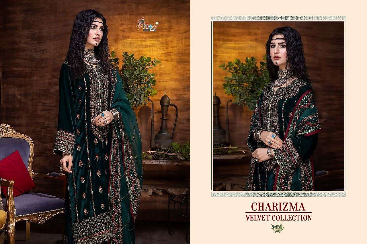 Charishma Velvet Collection By Shree fabs surat®️ Designer Wholesale Online Salwar Suit Set