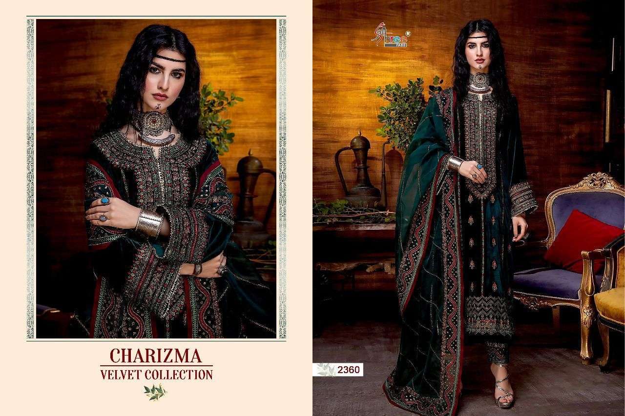 Charishma Velvet Collection By Shree fabs surat®️ Designer Wholesale Online Salwar Suit Set