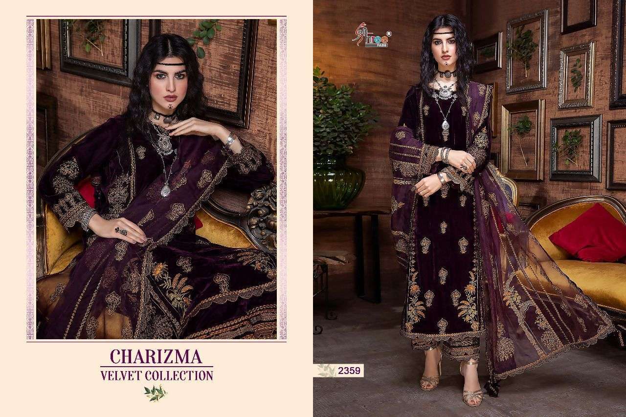 Charishma Velvet Collection By Shree fabs surat®️ Designer Wholesale Online Salwar Suit Set