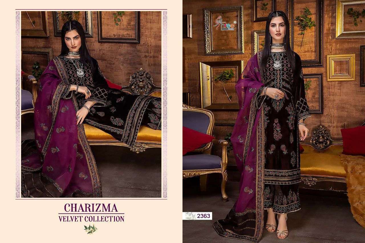 Charishma Velvet Collection By Shree fabs surat®️ Designer Wholesale Online Salwar Suit Set