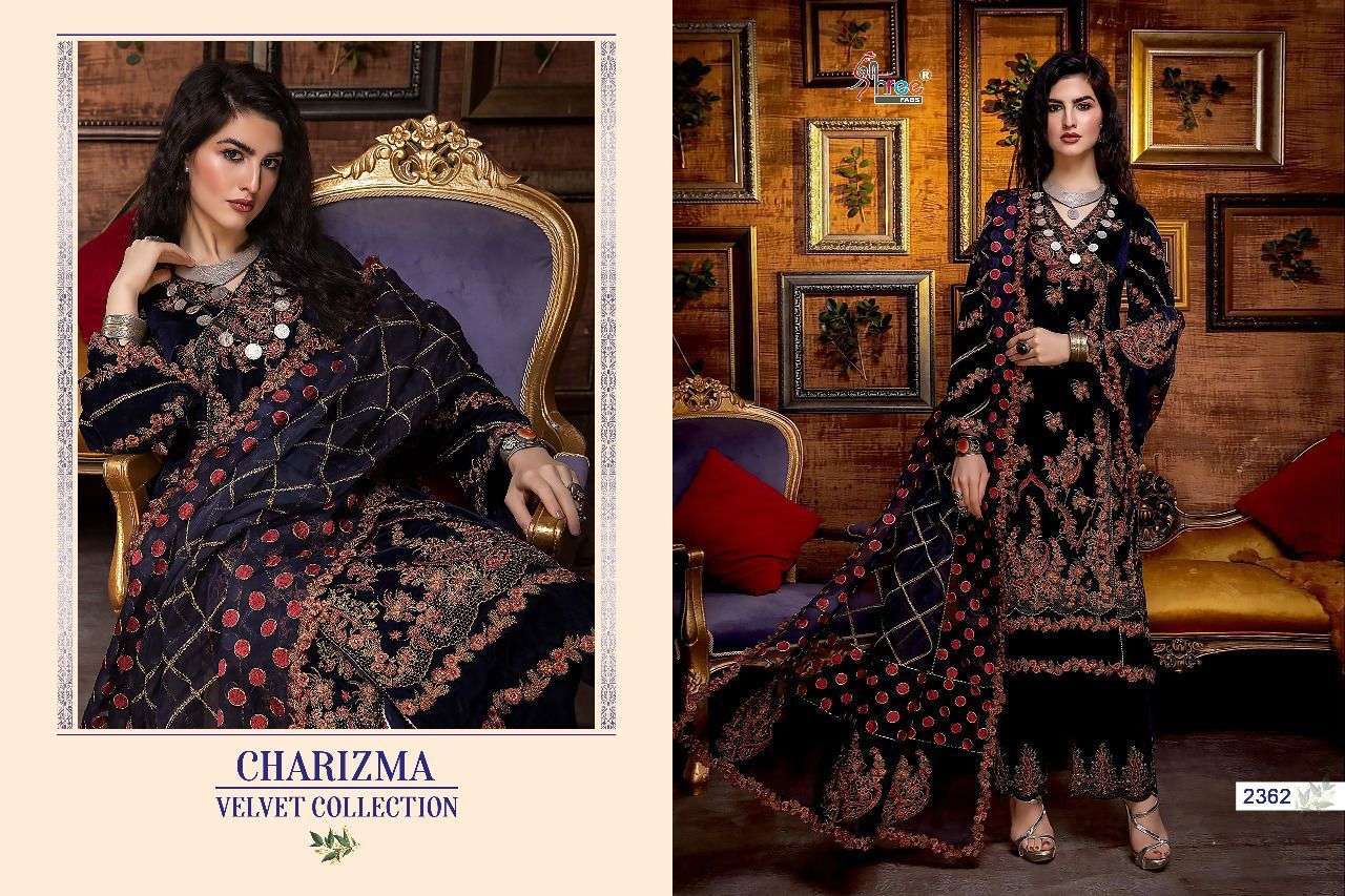 Charishma Velvet Collection By Shree fabs surat®️ Designer Wholesale Online Salwar Suit Set