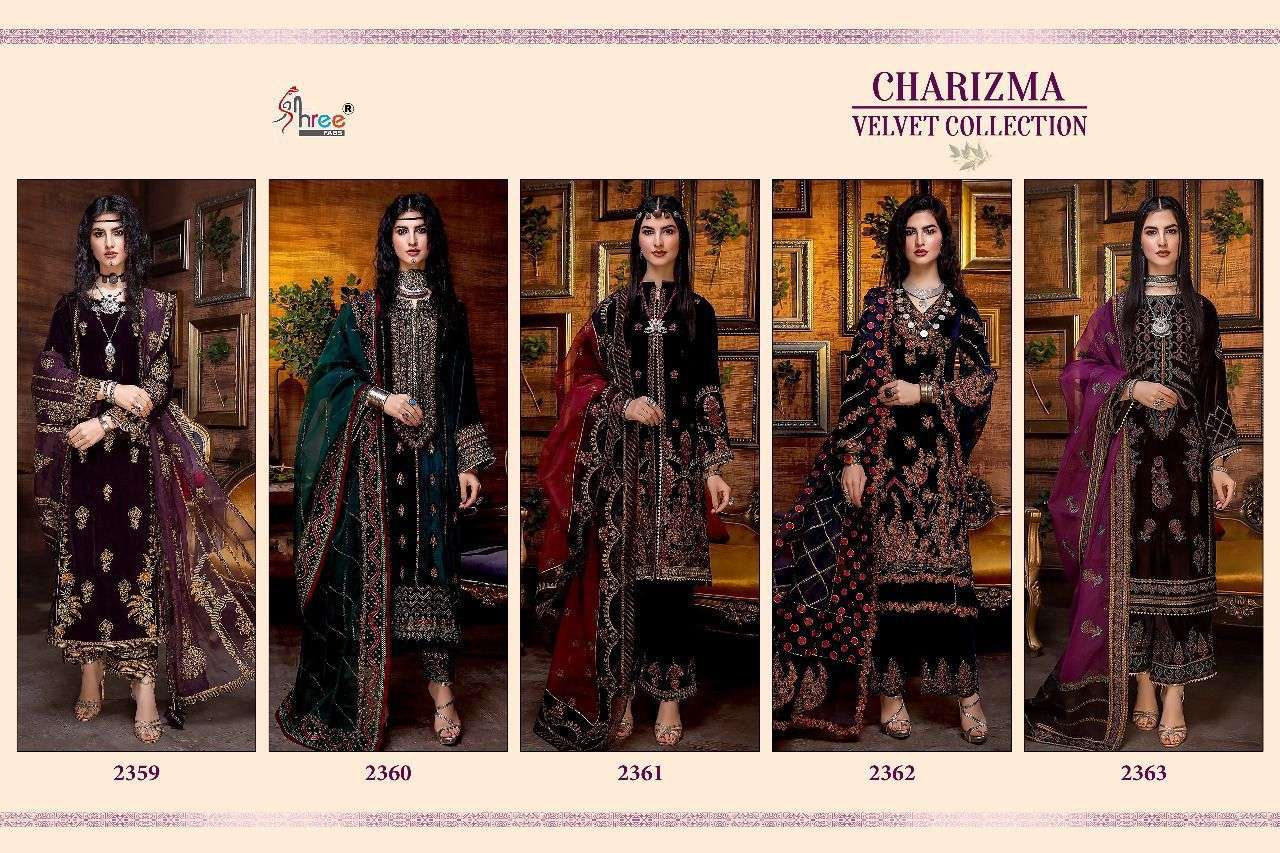 Charishma Velvet Collection By Shree fabs surat®️ Designer Wholesale Online Salwar Suit Set