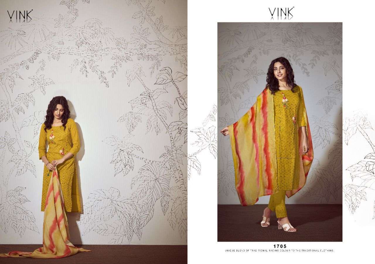 Chikankari By Vink Designer Wholesale Online Kurtis Pant Dupatta Set