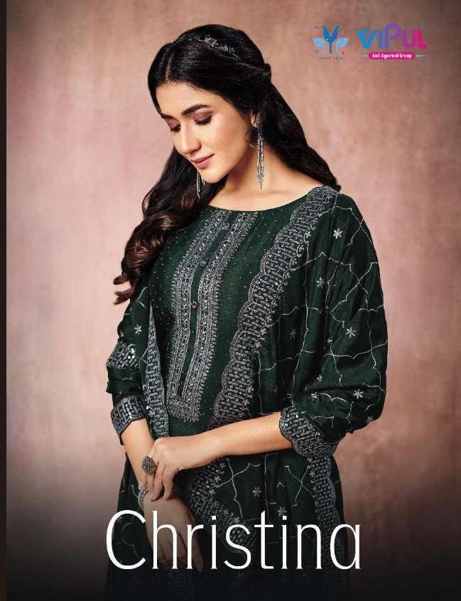 Christina By Vipul Designer Wholesale Online Salwar Suit Set