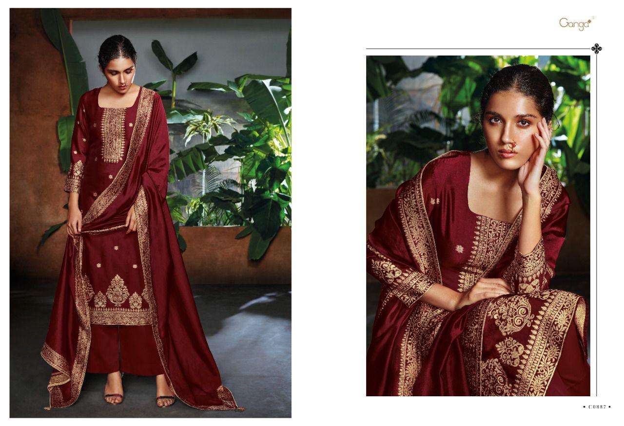 Ehsaas 2 By Ganga Designer Wholesale Online Salwar Suit Set