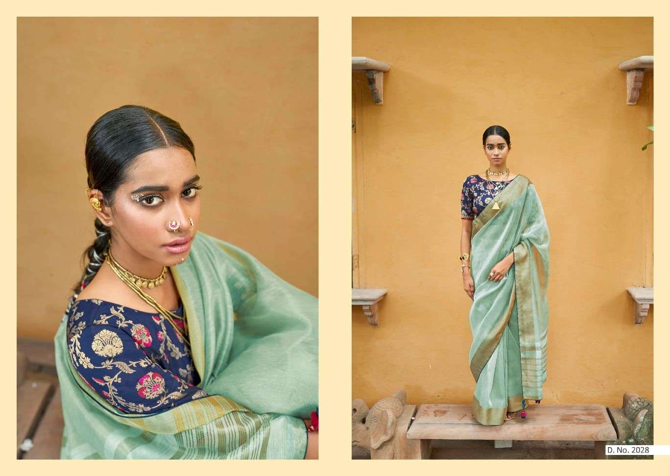 Falak By Kimora Designer Wholesale Online Sarees Set