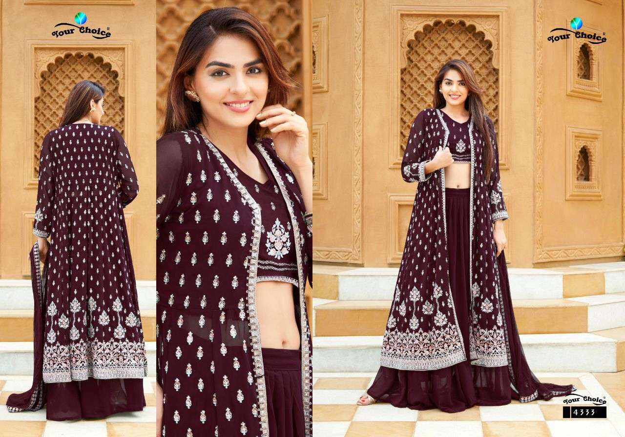 Gucee 4 By Your choice Designer Wholesale Online Salwar Suit Set