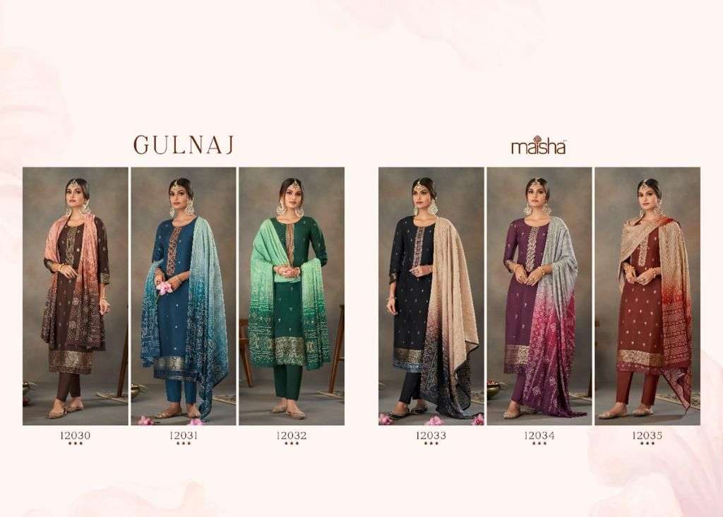 Gulnaz By Maiisa Designer Wholesale Online Salwar Suit Set