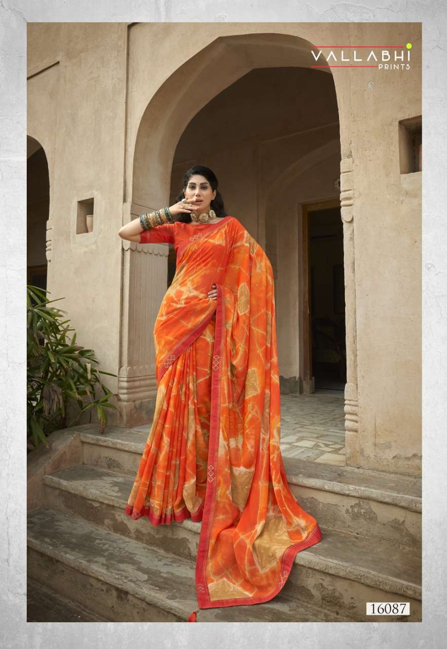 Kanaklata By Vallabhi Prints Designer Wholesale Online Sarees Set