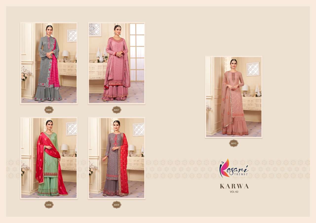 Karwa Vol 2 By Kesari Trendz Designer Wholesale Online Salwar Suit Set