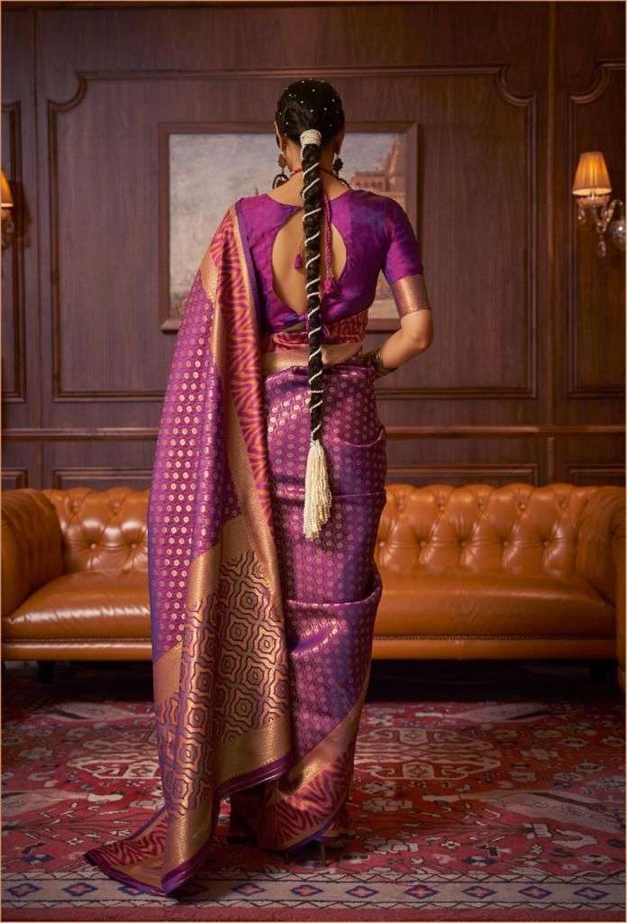 Kazah Silk By Raj Tex Designer Wholesale Online Sarees Set