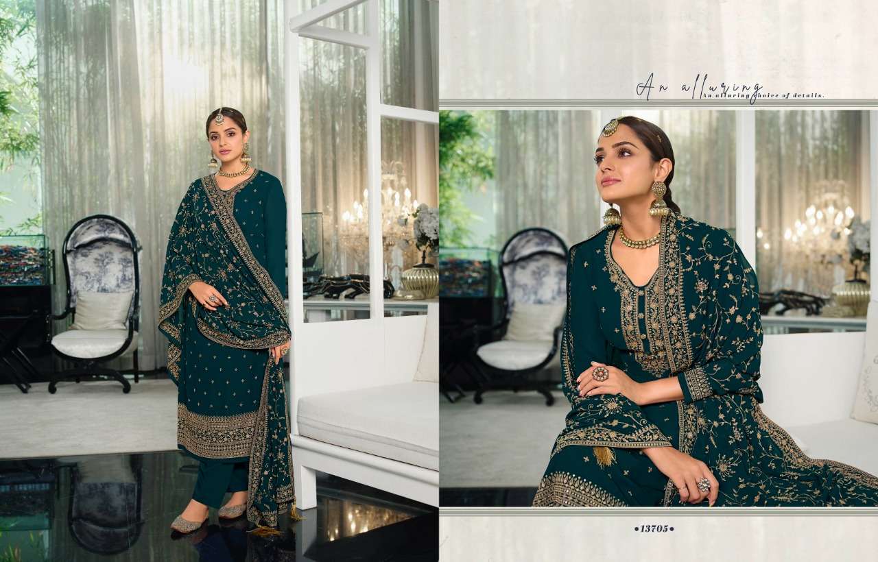 Khwaish 2 By Zisa Designer Wholesale Online Salwar Suit Set