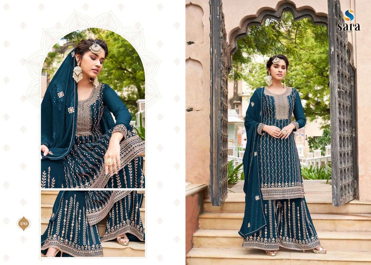 Kwahish By Sara trendz Designer Wholesale Online Salwar Suit Set