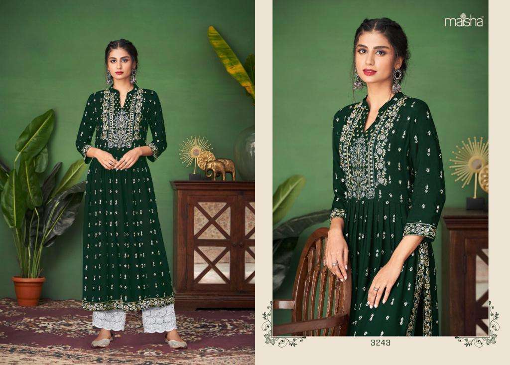 Monsoon-4 By Maskeenji Designer Wholesale Online Kurtis With Plazzo