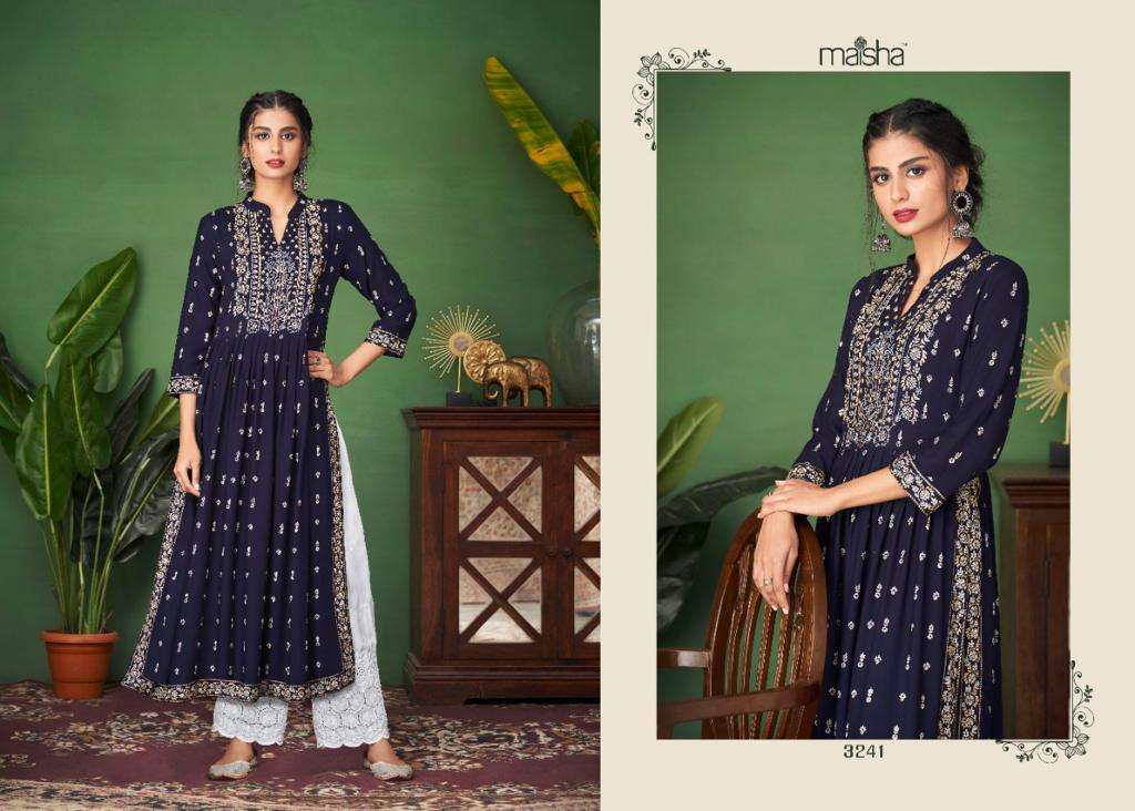 Monsoon-4 By Maskeenji Designer Wholesale Online Kurtis With Plazzo