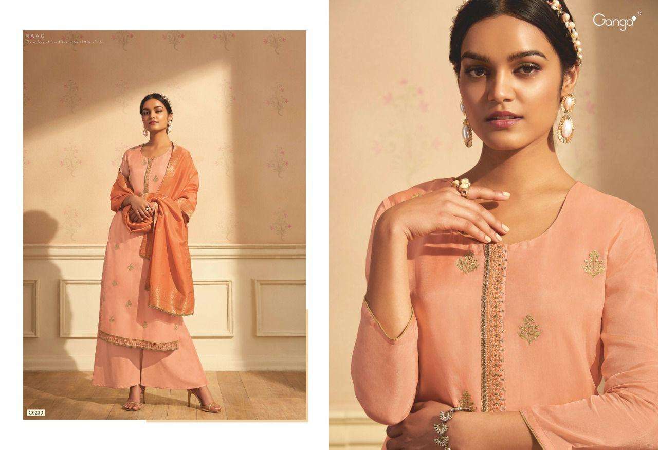 New Raag By Ganga Designer Wholesale Online Salwar Suit Set