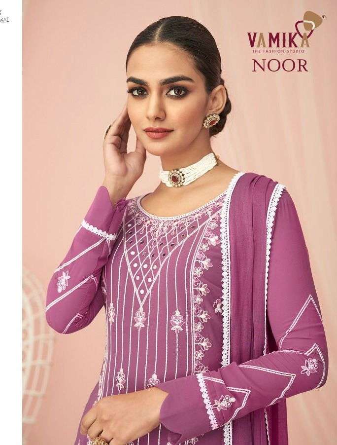 Noor By Vamika Designer Wholesale Online Kurtis Pant Dupatta Set