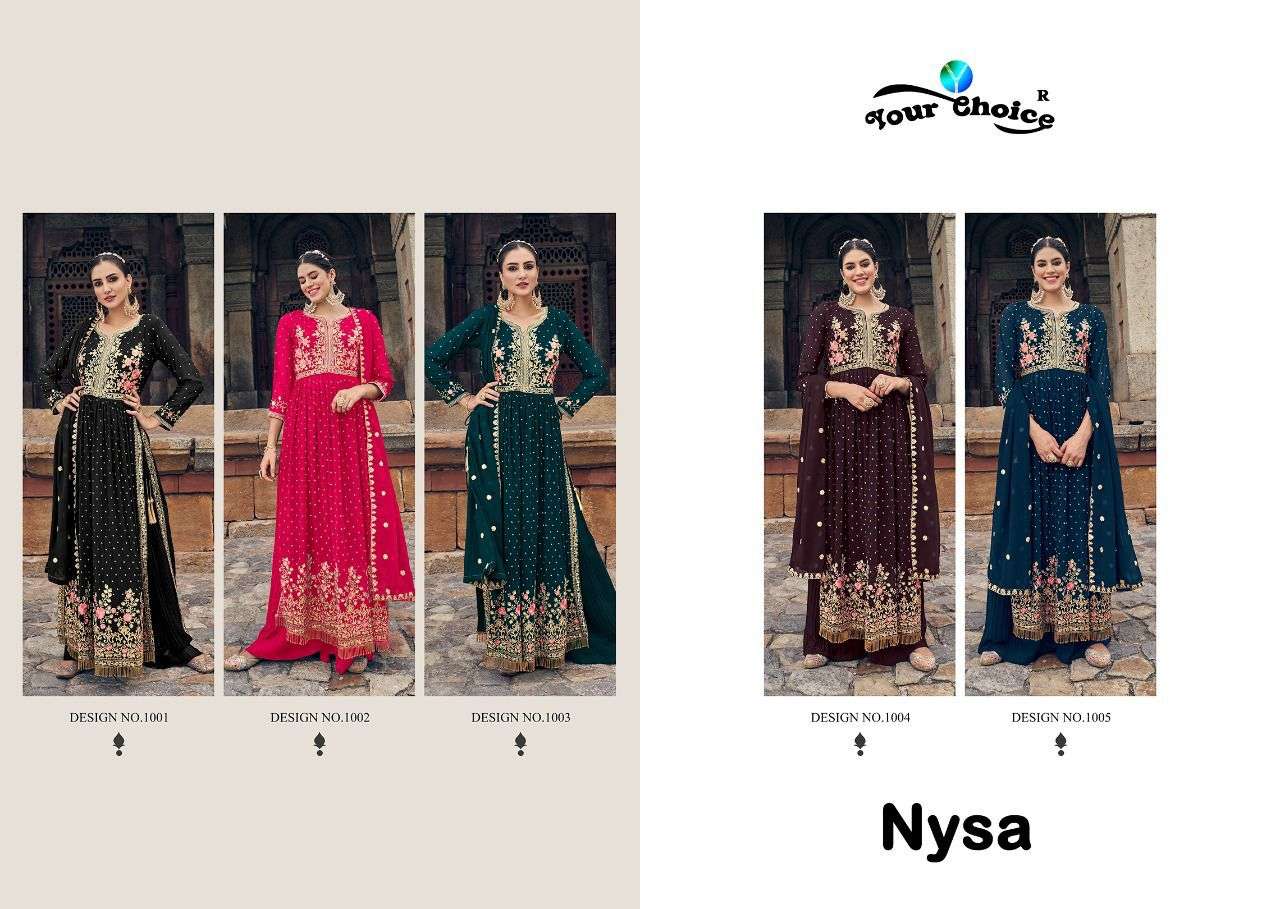 Nysa By Your choice Designer Wholesale Online Salwar Suit Set