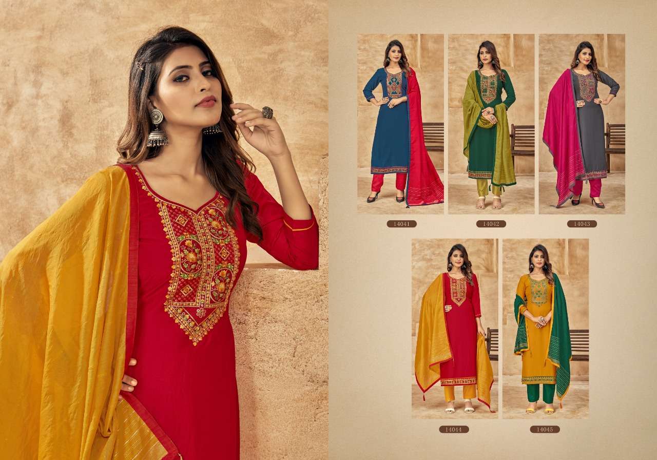 One Plus By Panch Ratna Designer Wholesale Online Salwar Suit Set
