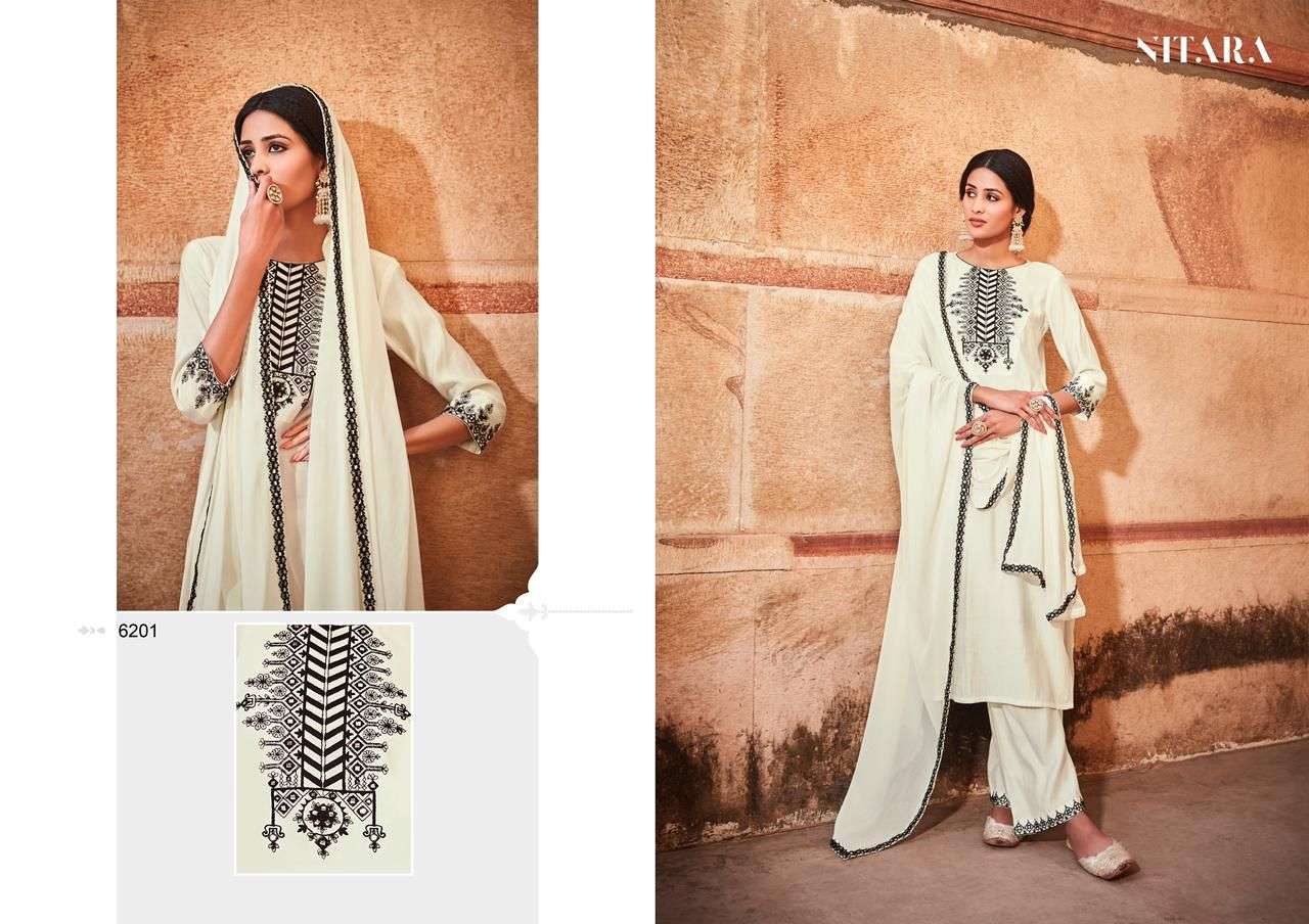 Prisha By Nitara Designer Wholesale Online Kurtis Pant Dupatta Set