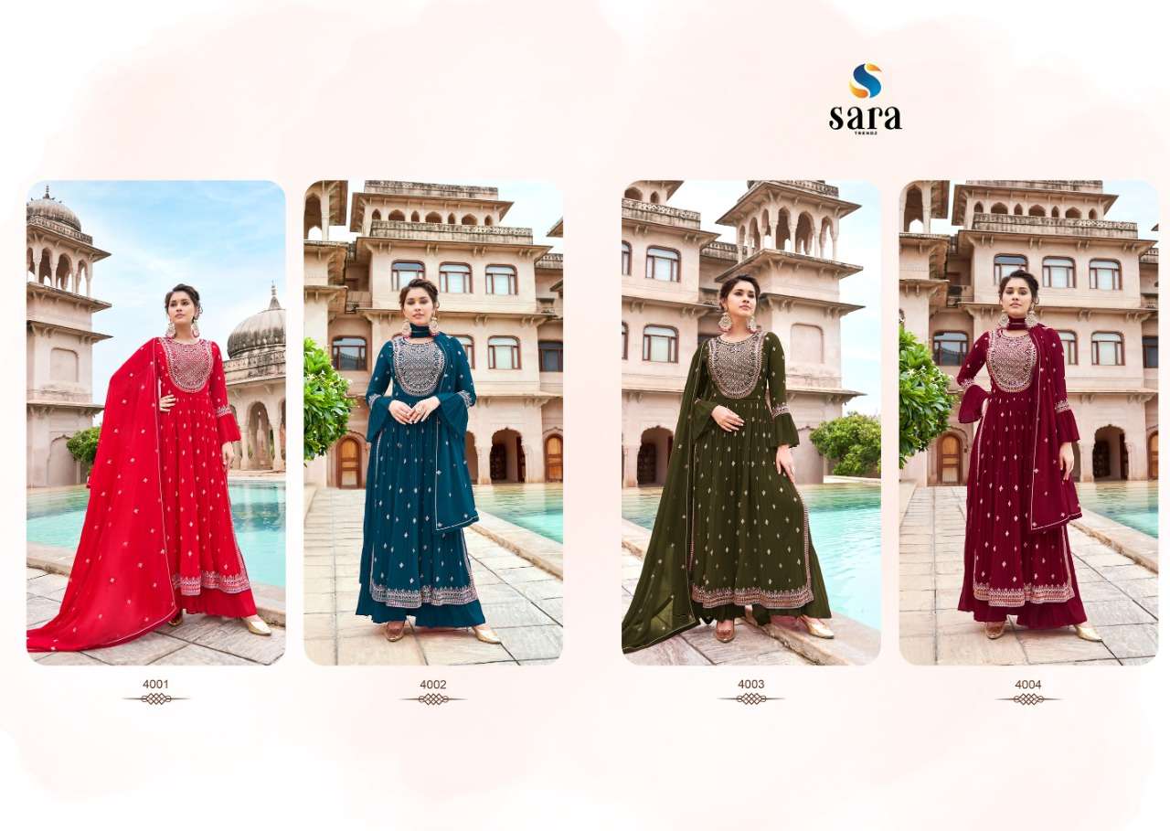 Rajwadi By Sara Trendz Designer Wholesale Online Salwar Suit Set