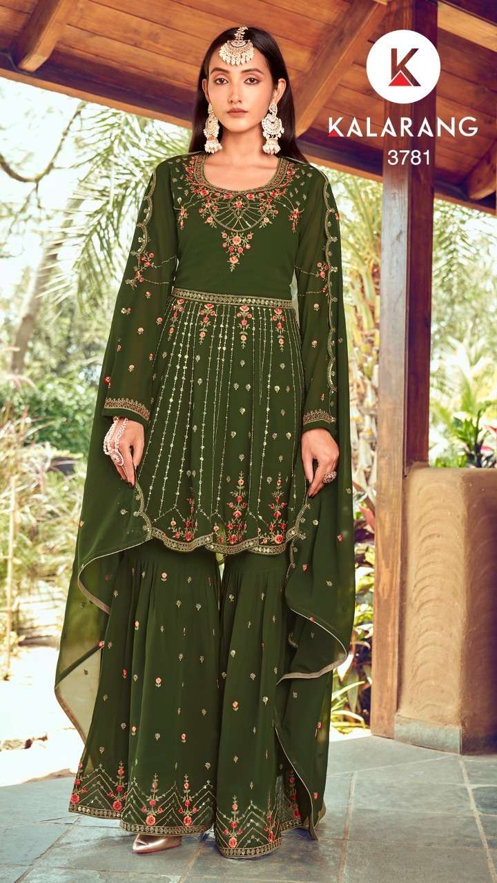 Ranchi By Kalarang Designer Wholesale Online Salwar Suit Set