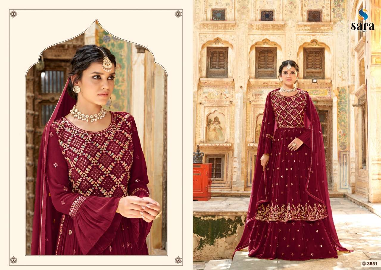 Ruby By Sara Trends Designer Wholesale Online Salwar Suit Set