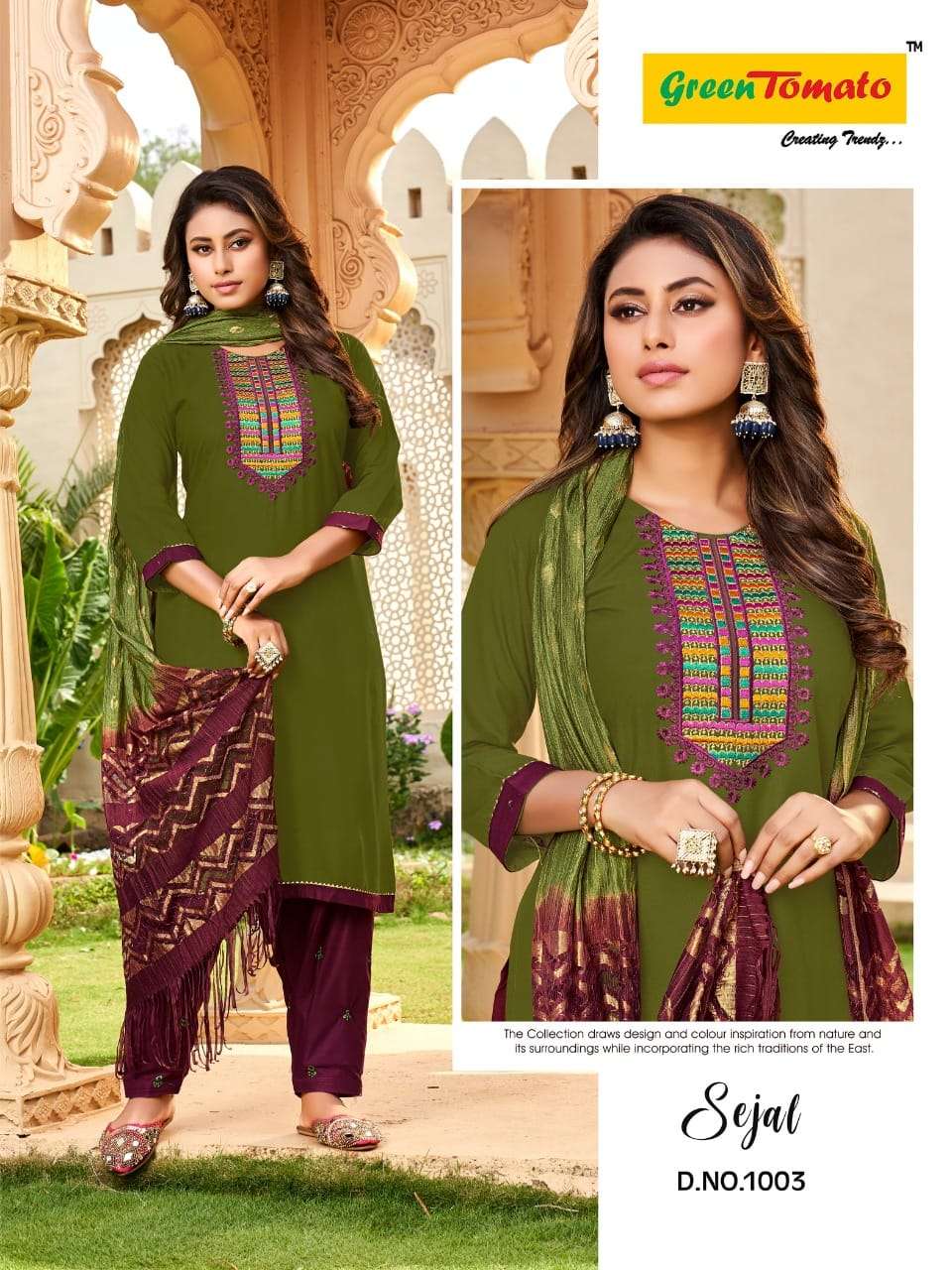 Sejal Patiyala By Green Tomato Designer Wholesale Online Salwar Suit Set