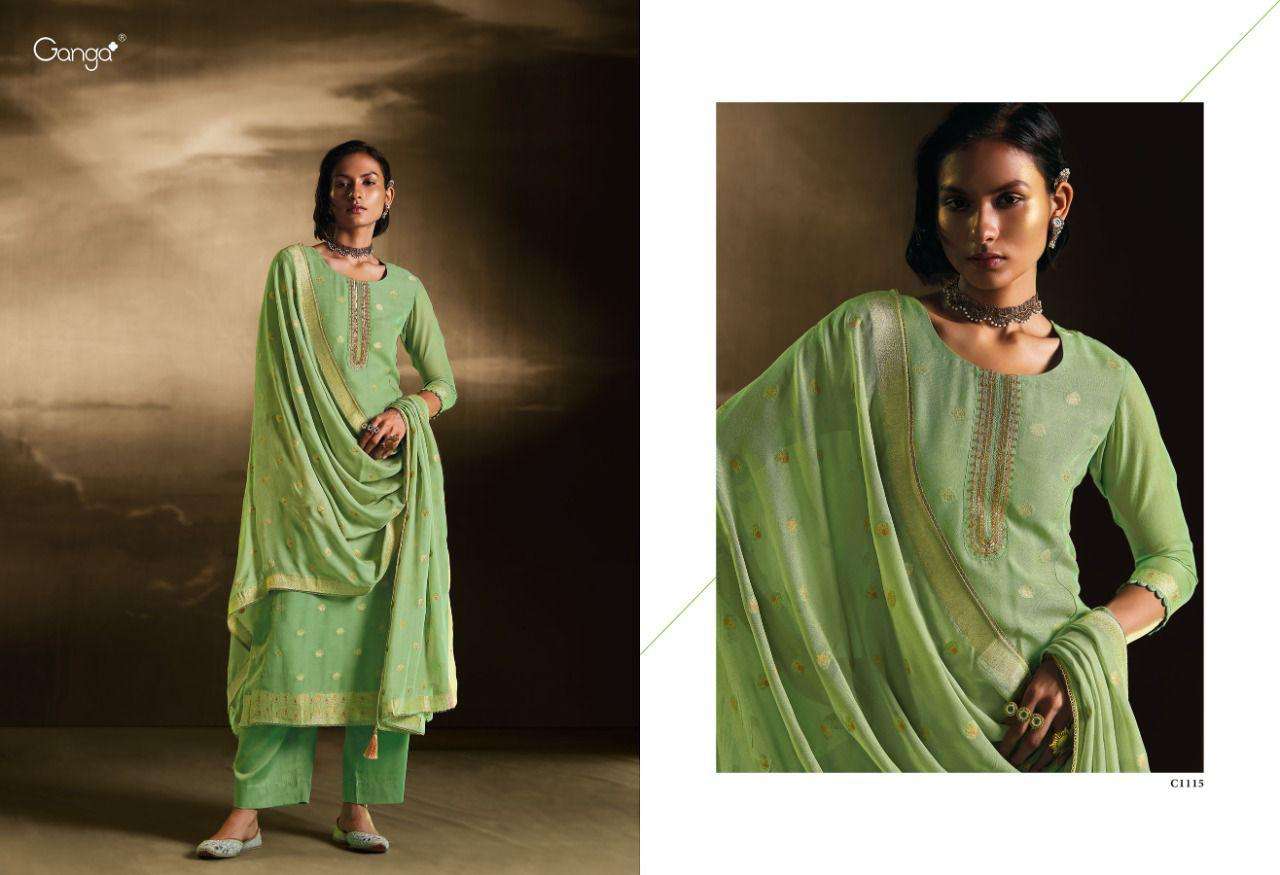 Shashi By Ganga Designer Wholesale Online Salwar Suit Set