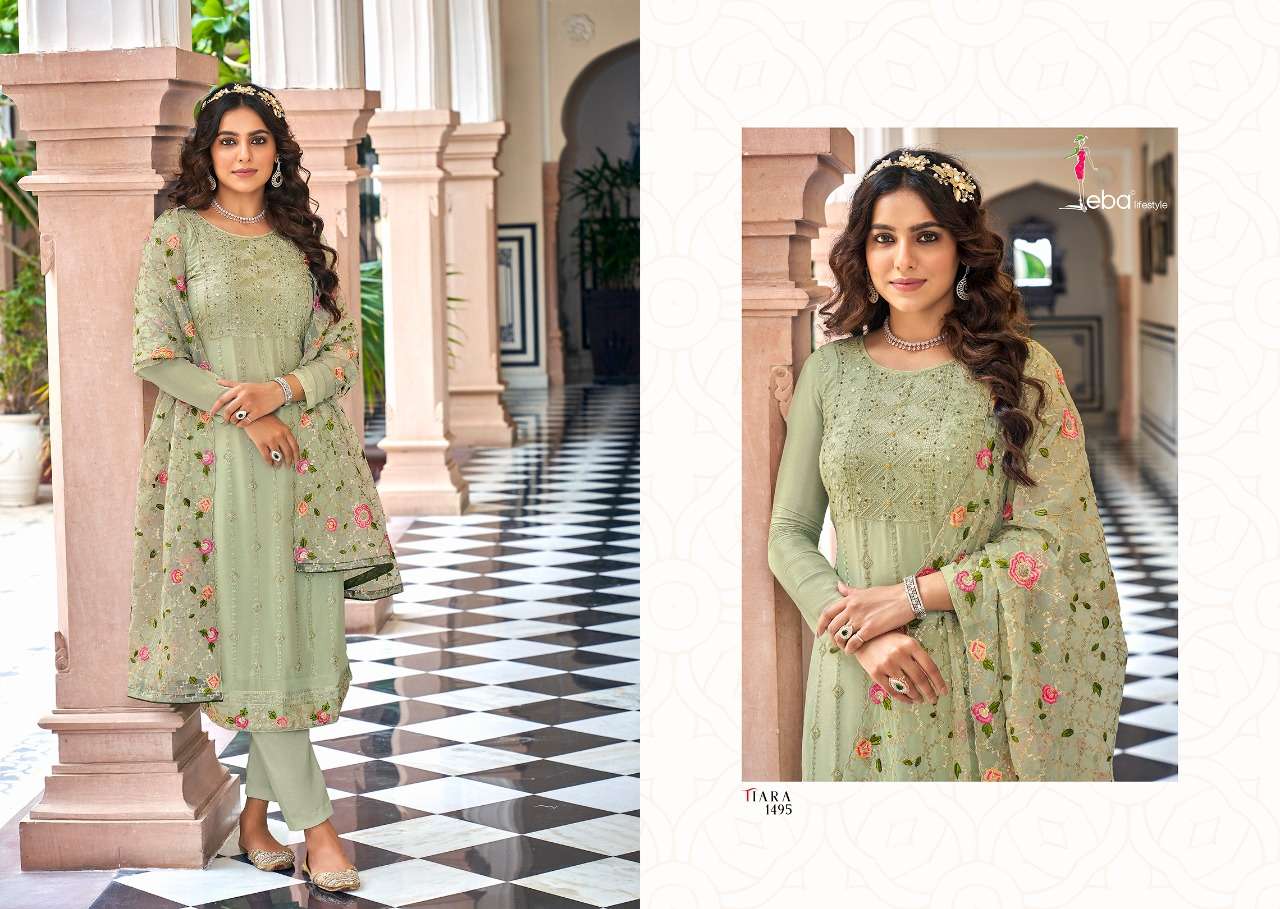 Tiara By Eba lifestyle Designer Wholesale Online Salwar Suit Set