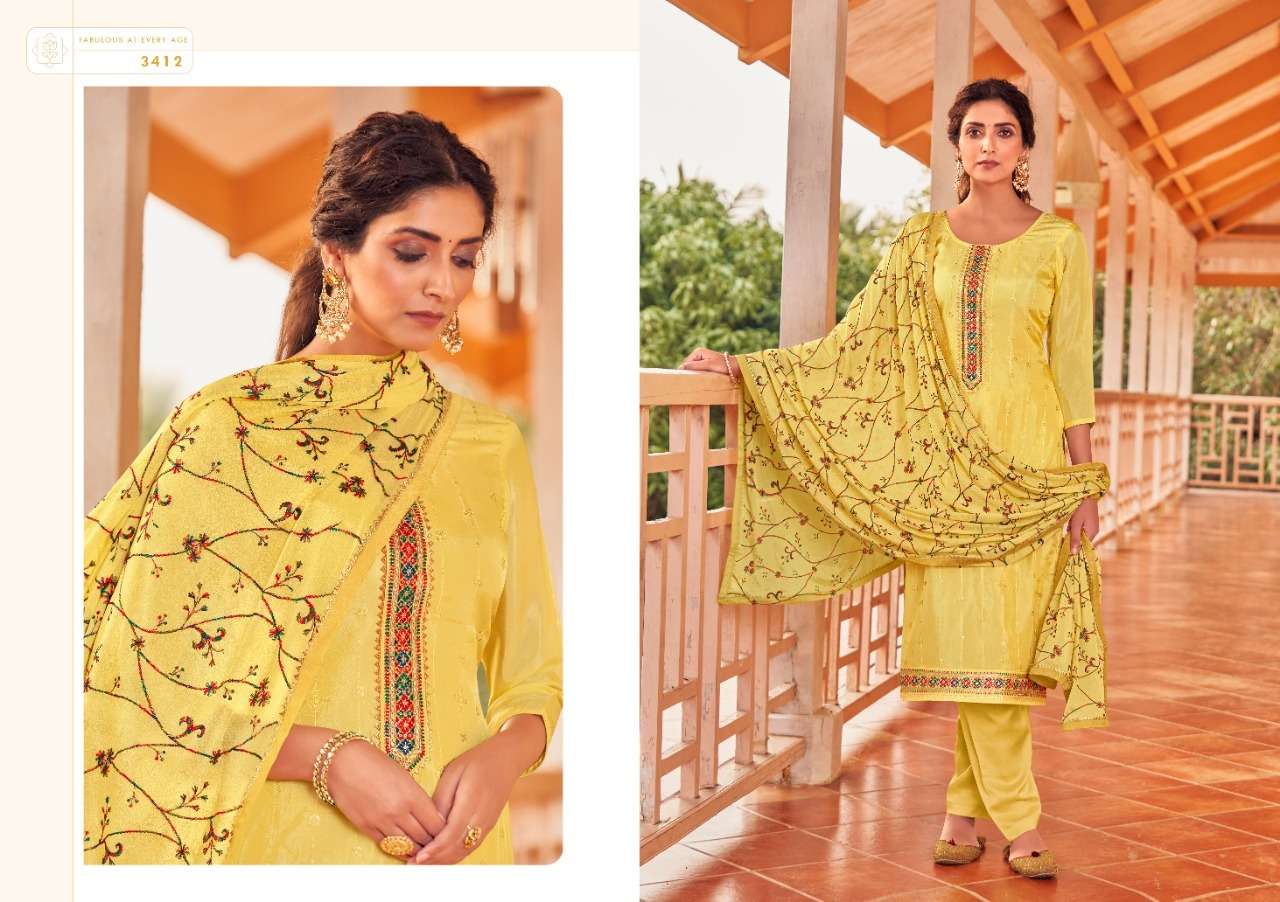 Triya By Kalarang Designer Wholesale Online Salwar Suit Set