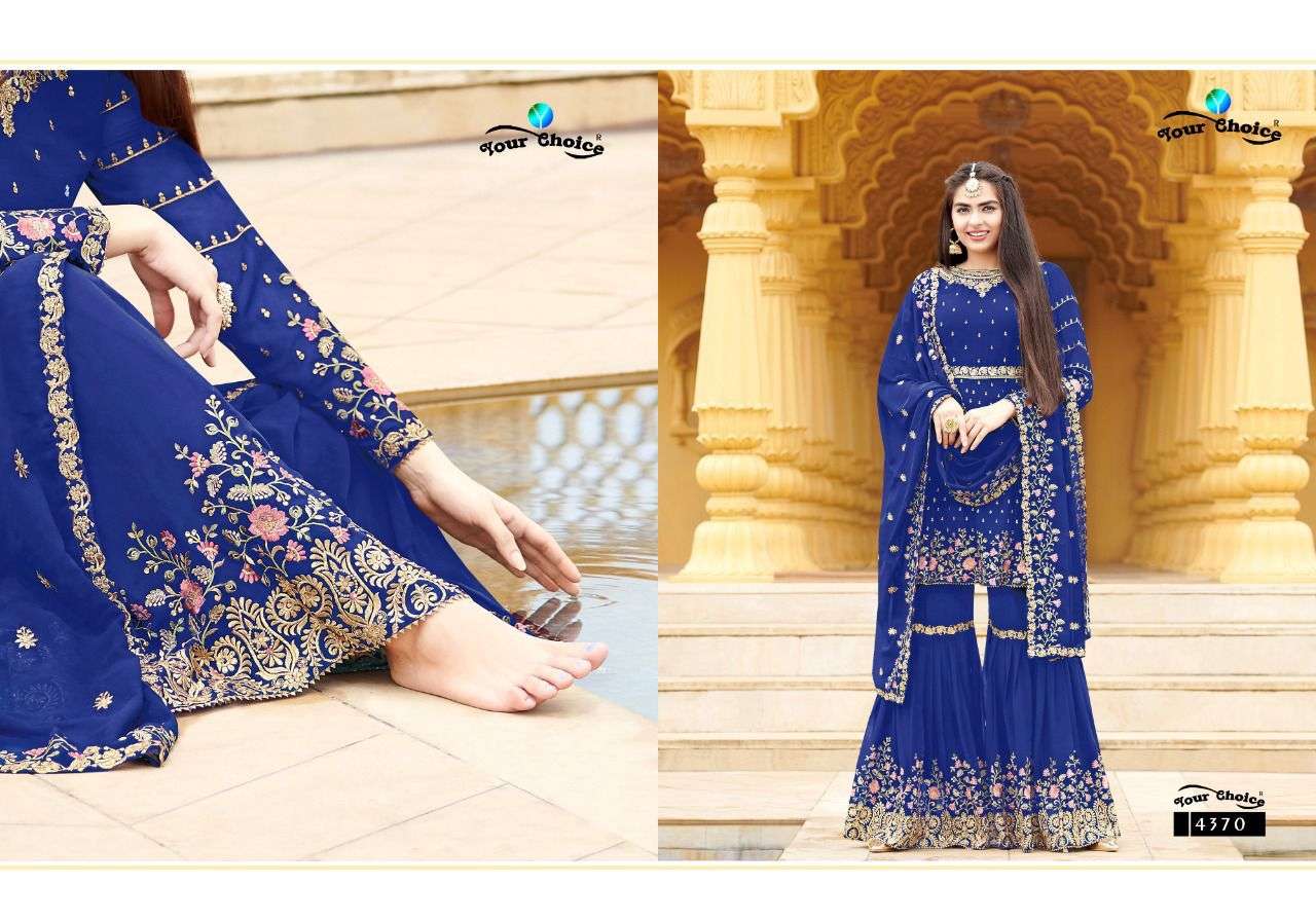 Zarra 12 By Your choice Designer Wholesale Online Salwar Suit Set