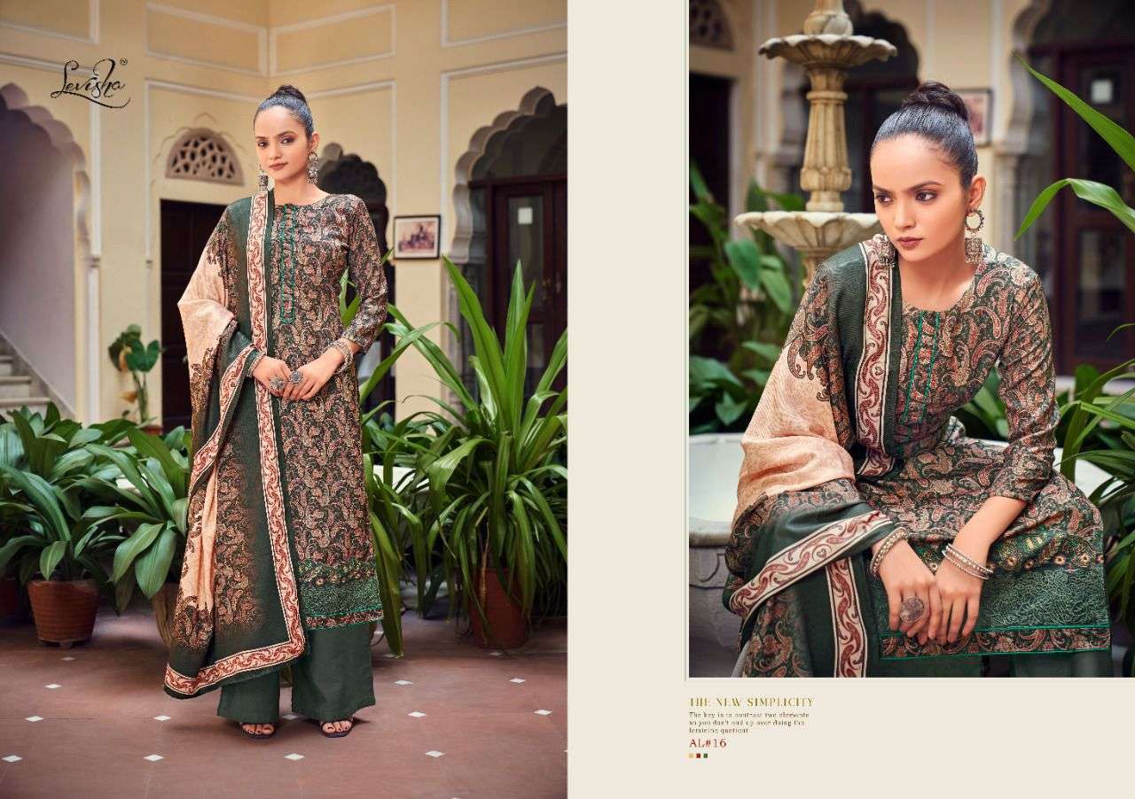 Aaliyah By Levisha Designer Wholesale Online Salwar Suit Set