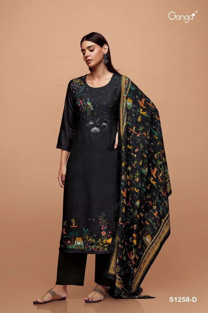 Aartha 1258 By Ganga Designer Wholesale Online Salwar Suit Set