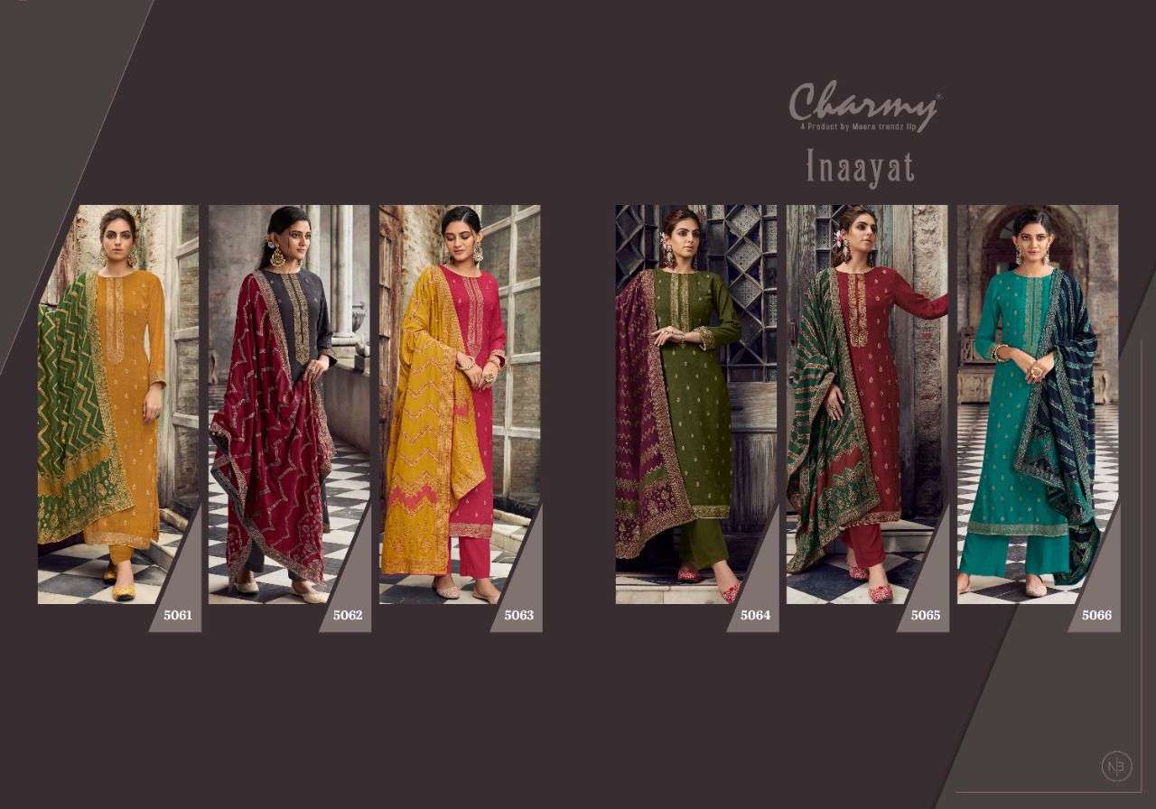 Charmy Inaayat By Zisa Designer Wholesale Online Salwar Suit Set