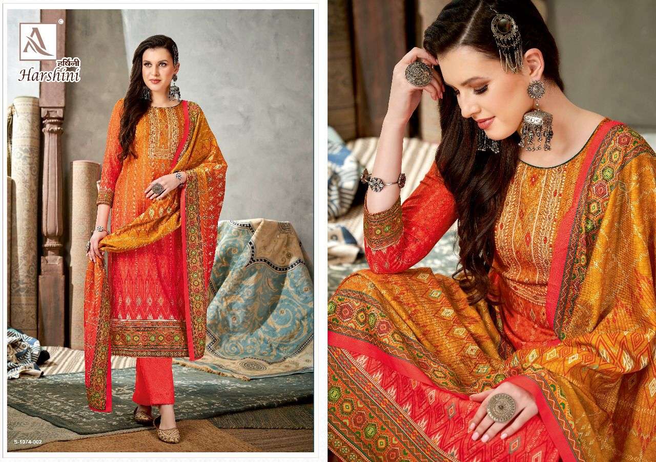 Harshini By Alok Suit Designer Wholesale Online Salwar Suit Set