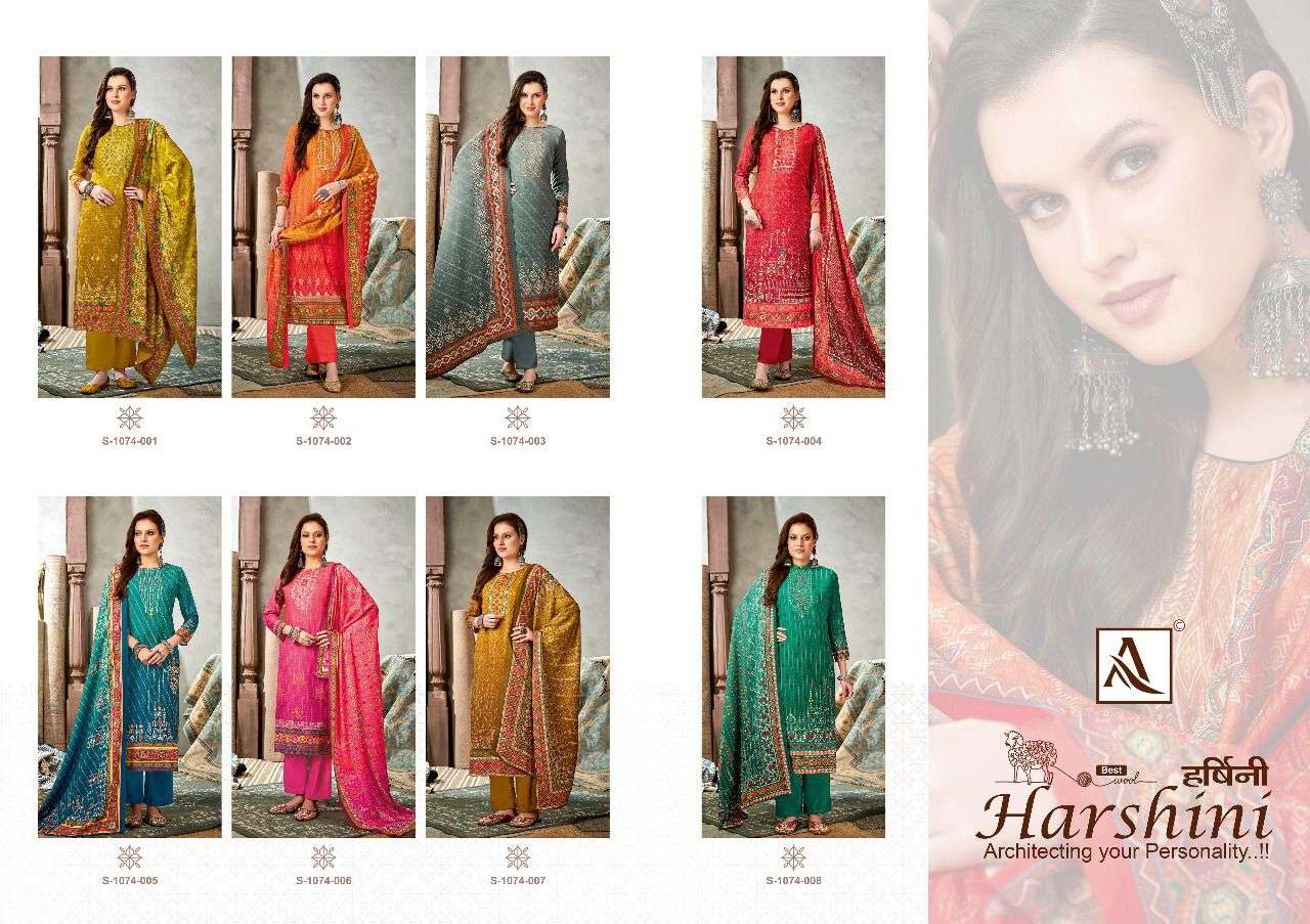 Harshini By Alok Suit Designer Wholesale Online Salwar Suit Set