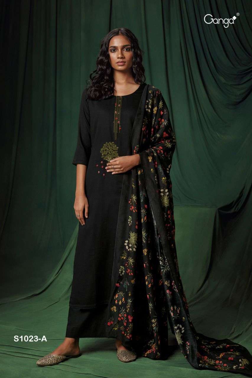 Ishana 1023 By Ganga Designer Wholesale Online Salwar Suit Set