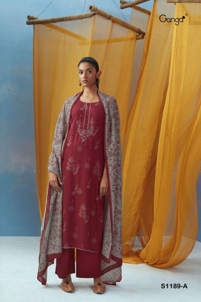 Kaya 1189 By Ganga Designer Wholesale Online Salwar Suit Set