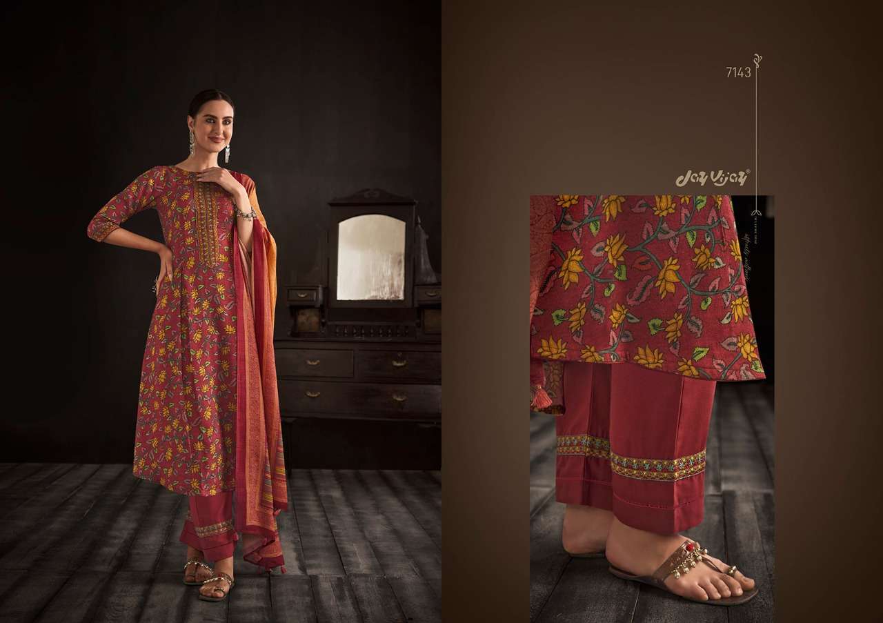 Paisesley By Jay vijay Designer Wholesale Online Salwar Suit Set