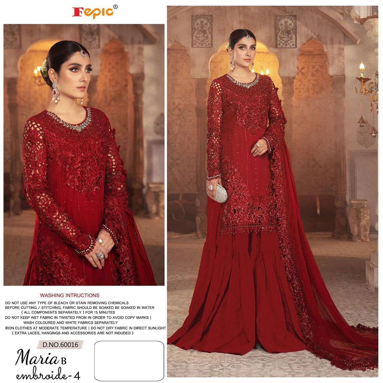 Rosemeen Maria B Embroied By Fepic Designer Wholesale Online Salwar Suit Set