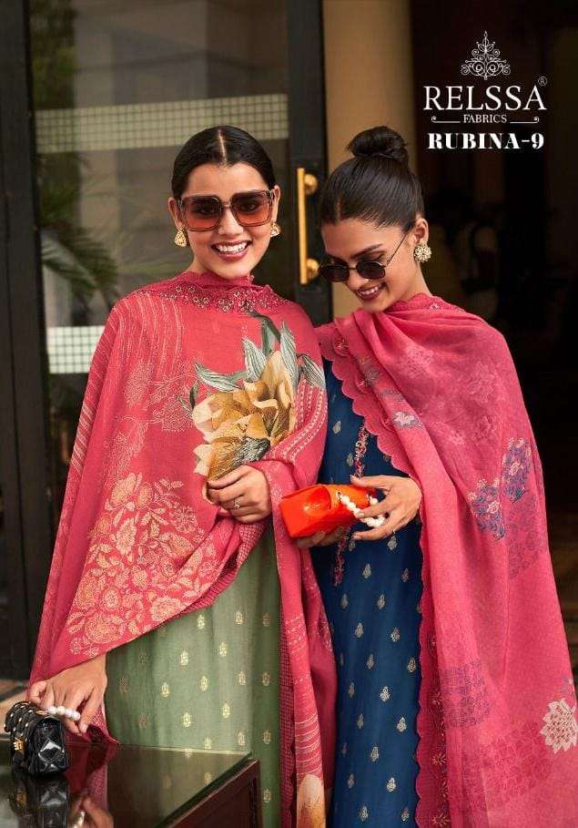 Rubina Vol -9 By Relsaa Designer Wholesale Online Salwar Suit Set