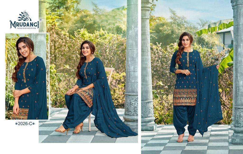 Saheli By Mrudangi Designer Wholesale Online Salwar Suit Set