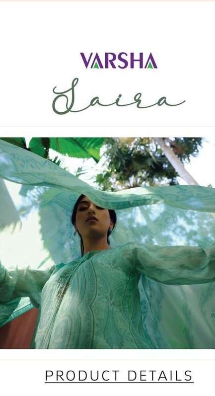Saira By Varsha Designer Wholesale Online Salwar Suit Set
