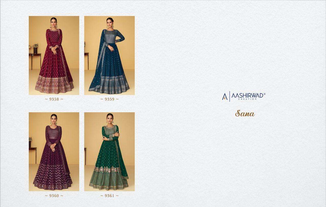 Sana By Aashirwad Designer Wholesale Online Salwar Suit Set