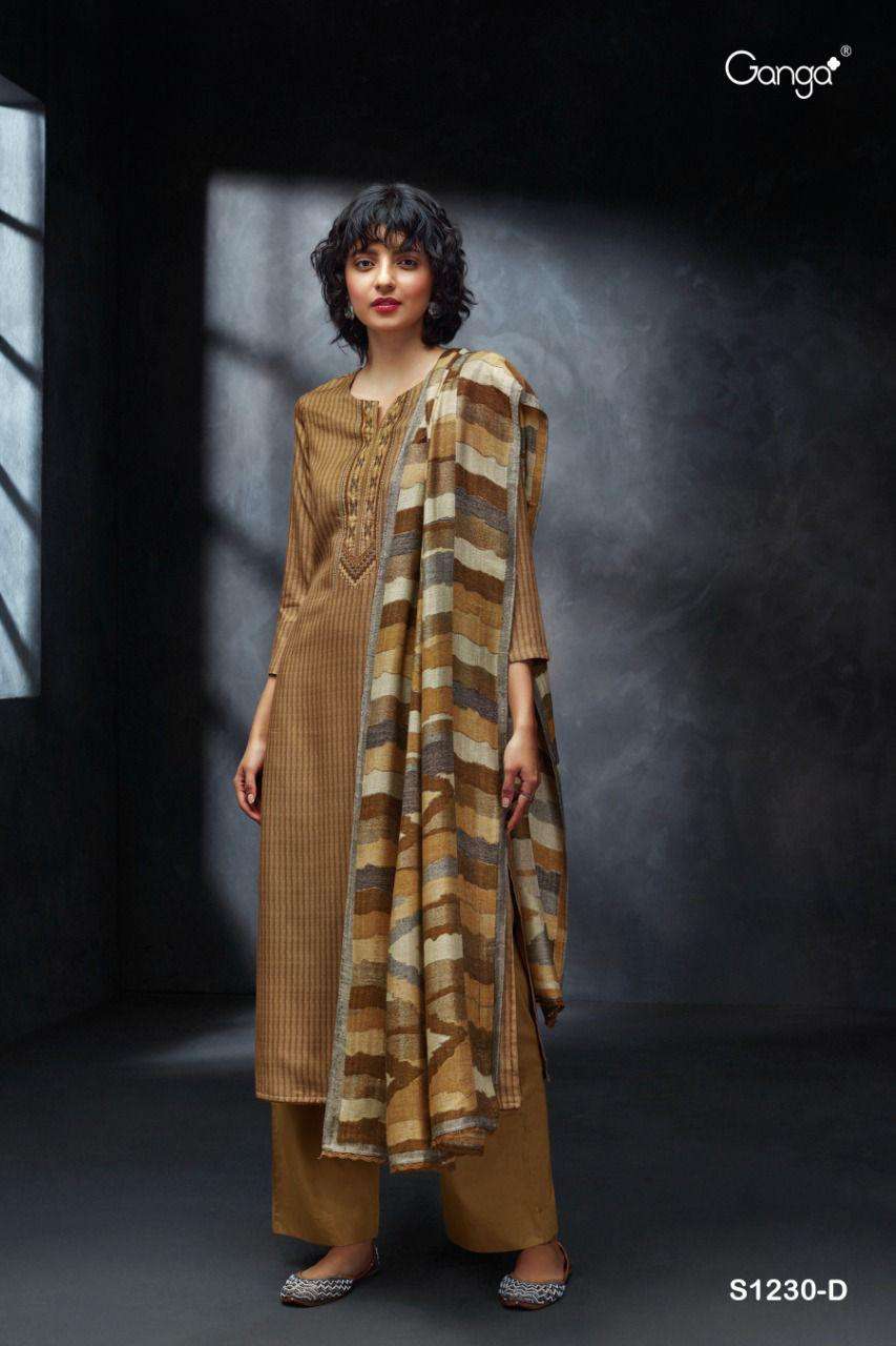Saral 1230 By Ganga Designer Wholesale Online Salwar Suit Set