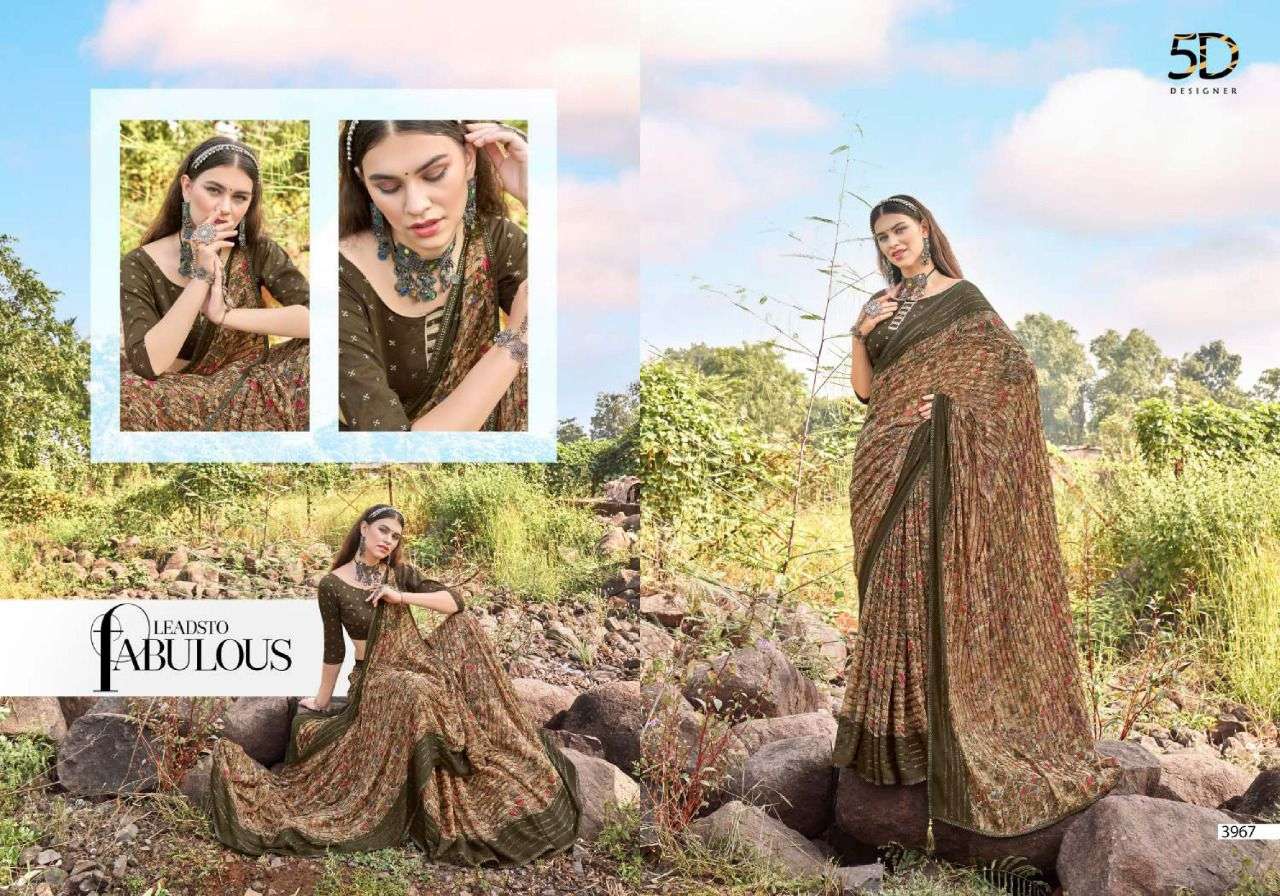Shivasa By 5D Designer Wholesale Online Sarees Set